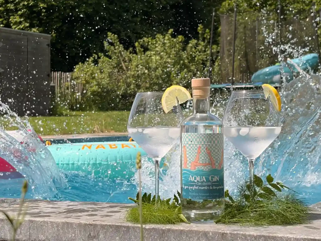 Image Aquagin - Splash - Couleur Vin